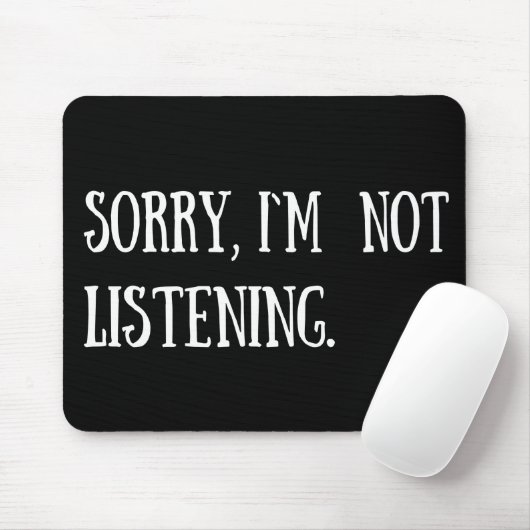 Grappige sarcastische gezegden bekende citaten muismat (Met muis)