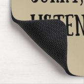 Grappige sarcastische gezegden bekende citaten muismat (Hoek)