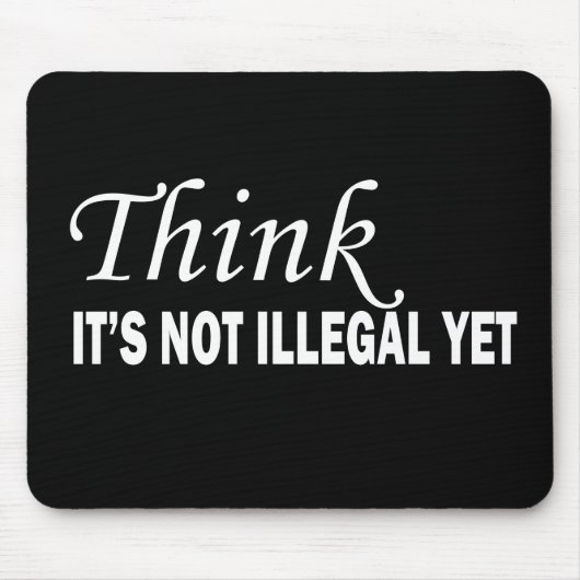 Grappige sarcastische gezegden bekende citaten muismat (Voorkant)