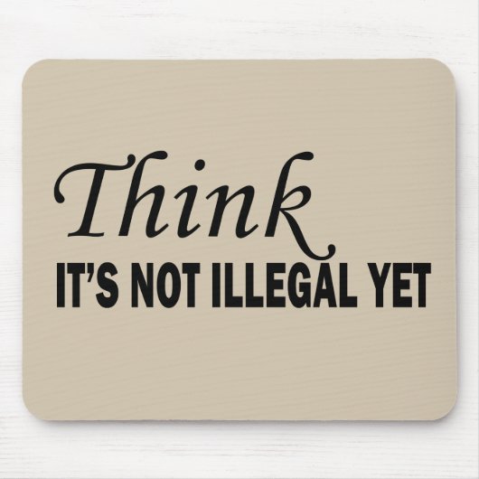 Grappige sarcastische gezegden bekende citaten muismat (Voorkant)