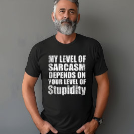 Grappige sarcastische gezegden bekende citaten t-shirt