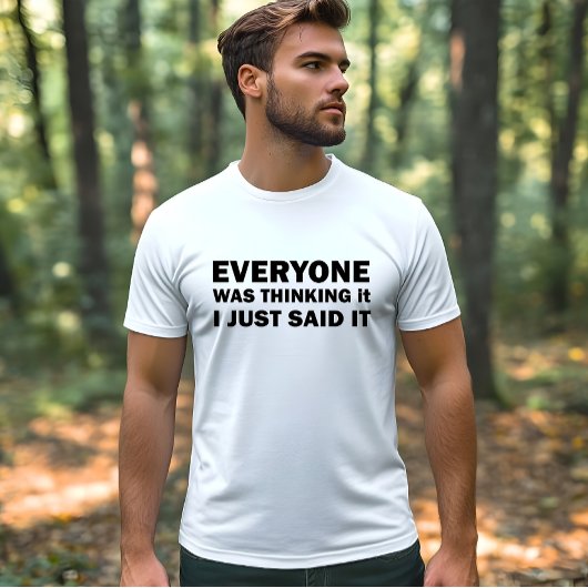 Grappige sarcastische gezegden bekende citaten t-shirt