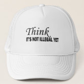 Grappige sarcastische gezegden bekende citaten trucker pet (Voorkant)