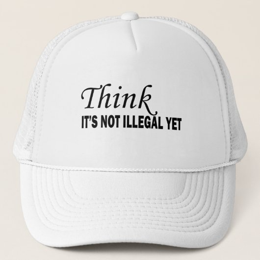 Grappige sarcastische gezegden bekende citaten trucker pet (Voorkant)