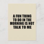 Grappige sarcastische gezegden introvert quotes briefkaart (Voorkant)