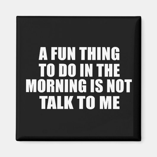 Grappige sarcastische gezegden introvert quotes magneet (Voorkant)