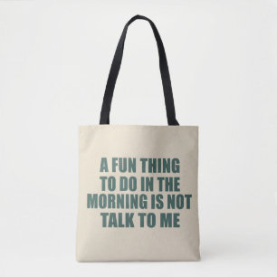 Grappige sarcastische gezegden introvert quotes tote bag
