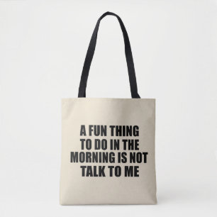Grappige sarcastische gezegden introvert quotes tote bag