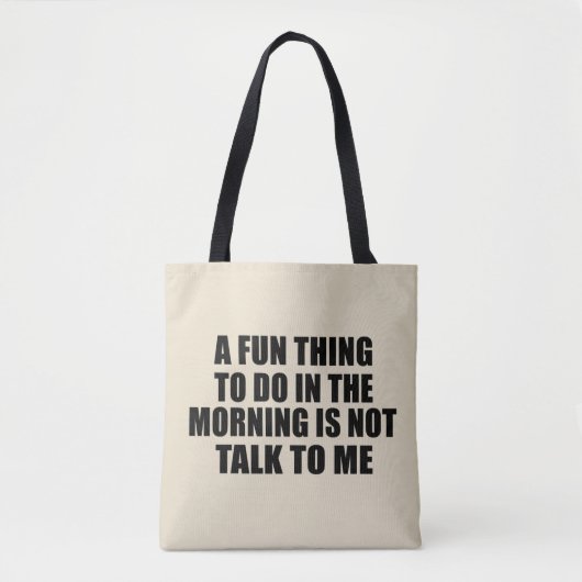 Grappige sarcastische gezegden introvert quotes tote bag (Voorkant)