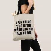 Grappige sarcastische gezegden introvert quotes tote bag (Dichtbij)