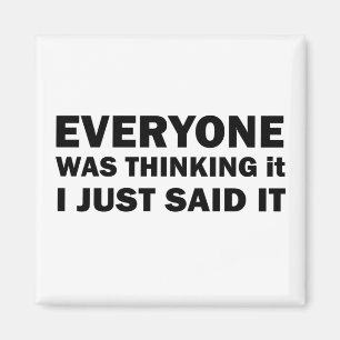 grappige sarcastische gezegden magneet