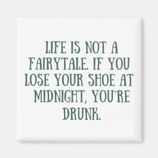 grappige sarcastische gezegden magneet (Voorkant)