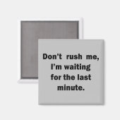 grappige sarcastische gezegden magneet (Voorkant / Achterkant)