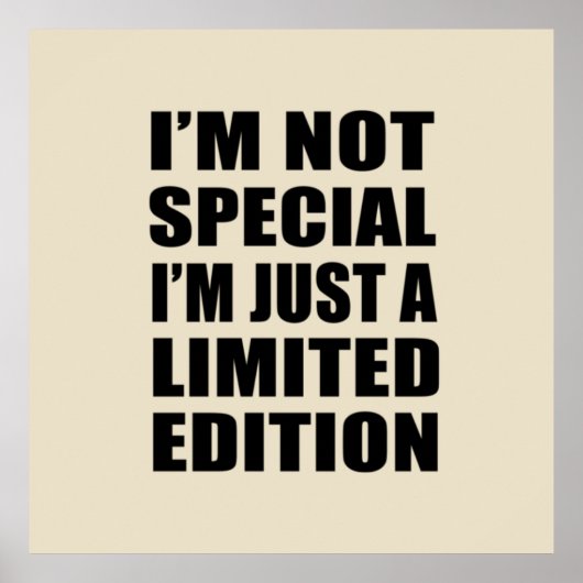 grappige sarcastische gezegden poster (Voorkant)