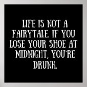 grappige sarcastische gezegden poster (Voorkant)