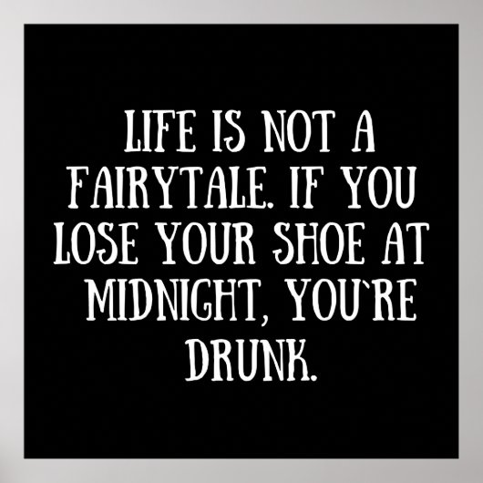 grappige sarcastische gezegden poster (Voorkant)