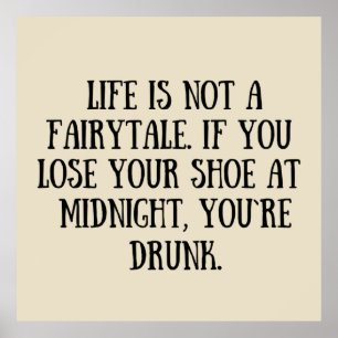 grappige sarcastische gezegden poster