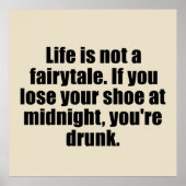 grappige sarcastische gezegden poster (Voorkant)