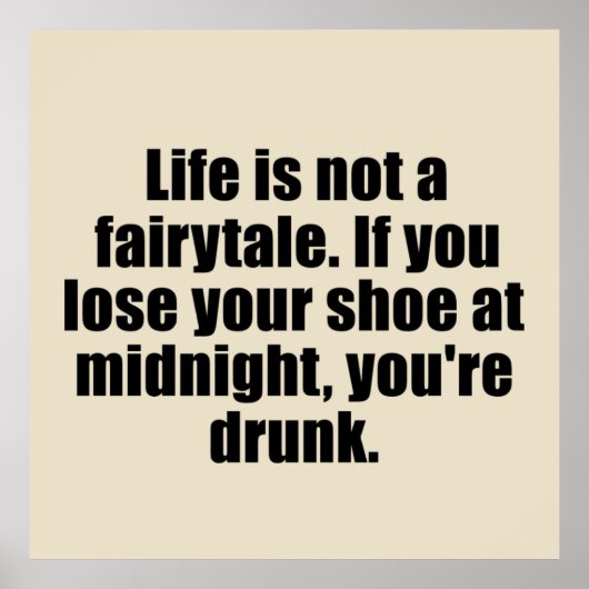 grappige sarcastische gezegden poster (Voorkant)