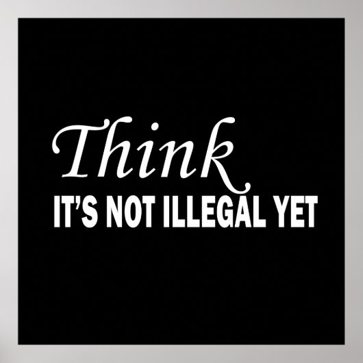 grappige sarcastische gezegden poster (Voorkant)