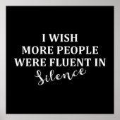 grappige sarcastische gezegden poster (Voorkant)