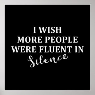 grappige sarcastische gezegden poster