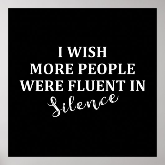 grappige sarcastische gezegden poster (Voorkant)