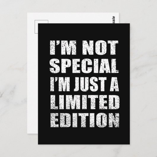 Grappige sarcastische gezegden volwassen humor int briefkaart (Voorkant / Achterkant)