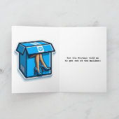 Grappige sarcastische Humor Kaart (Binnen)