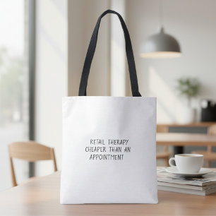 Grappige sarcastische inspirerende typefout humor  tote bag