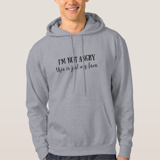 Grappige sarcastische introvert citaten hoodie (Voorkant)