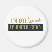 Grappige sarcastische introverte citaten magneet (Voorkant)