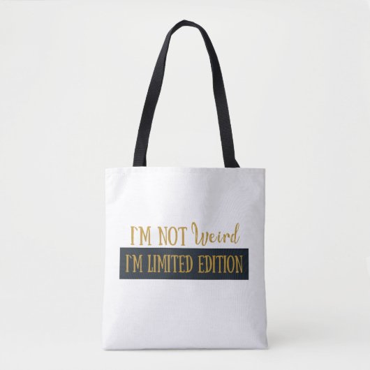 Grappige sarcastische introverte citaten tote bag (Voorkant)