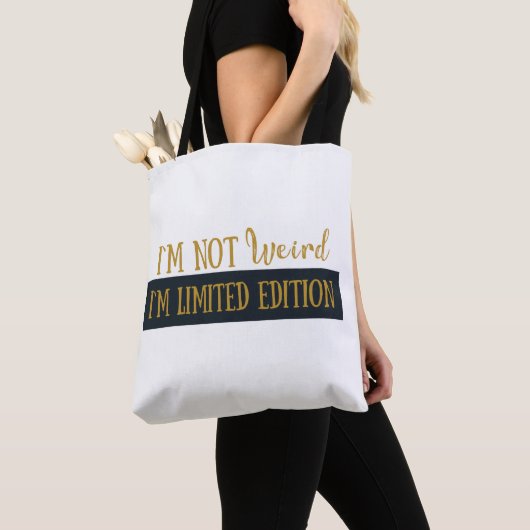 Grappige sarcastische introverte citaten tote bag (Dichtbij)