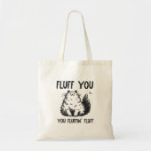 Grappige Sarcastische Kat Tote Bag (Voorkant)