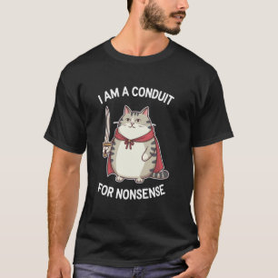 Grappige Sarcastische Kat u2013 Ik Ben een Geleidi T-shirt