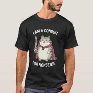 Grappige Sarcastische Kat u2013 Ik Ben een Geleidi T-shirt