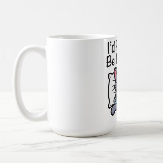 Grappige Sarcastische Kattenliefhebber Koffiemok (Links)