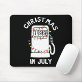 Grappige Sarcastische Kerst In Juli Brandstofpomp  Muismat (Met muis)