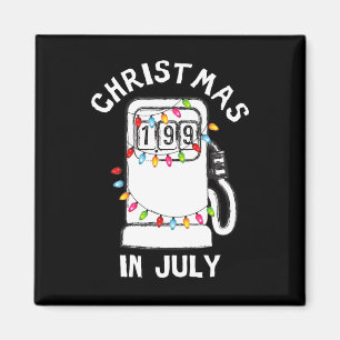 Grappige Sarcastische Kerstmis In Juli Brandstofpo Magneet