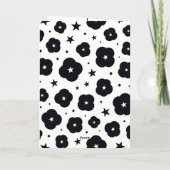 Grappige Sarcastische Koe Gelukkig Wat Dan Ook'' P Kaart (Achterkant)