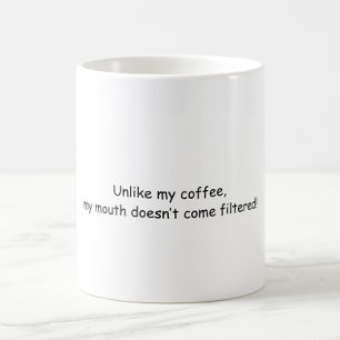 Grappige sarcastische koffie Mok, koffieliefhebber Koffiemok