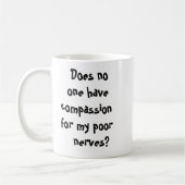 Grappige sarcastische koffiemok (Links)