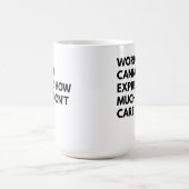 Grappige sarcastische koffiemok voor kantoormedewe (Center)