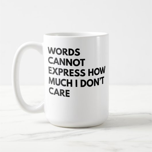 Grappige sarcastische koffiemok voor kantoormedewe (Links)