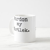 Grappige Sarcastische Marathonloper Hardlopen Fitn Koffiemok (Voorkant links)
