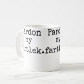 Grappige Sarcastische Marathonloper Hardlopen Fitn Koffiemok (Voorkant links)