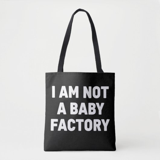 Grappige sarcastische moederquote tote bag (Voorkant)