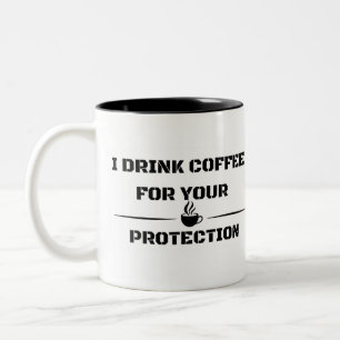 Grappige Sarcastische Mok - Ik Drink Koffie
