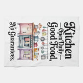 Grappige sarcastische quote keukenhanddoek (Horizontaal)
